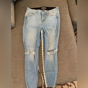 Light blue Bombshell skinny’s SUPER SOFT